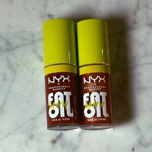 NYX Fat Oil Lip Drip Duo Set | Scrollin' + Follow Back | NEW MAKEUP